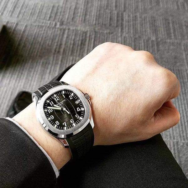 Đồng Hồ Nam Patek Philippe Aquanaut 5167A-001 Màu Đen - Đồng hồ - Vua Hàng Hiệu
