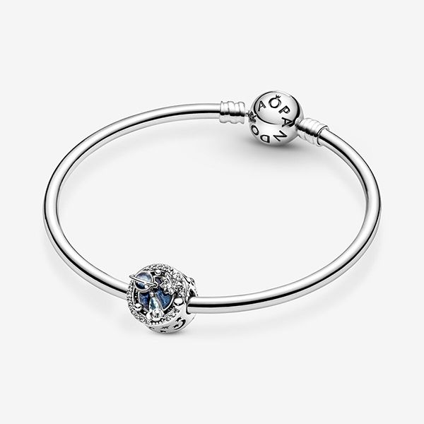 Hạt Vòng Charm Pandora Un Voyage Dans La Galaxie 790028C01 Màu Bạc Xanh - Trang sức - Vua Hàng Hiệu