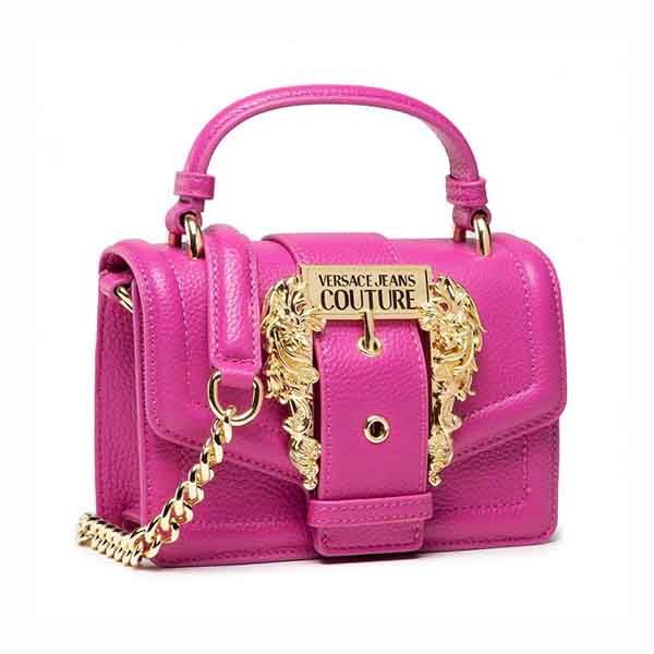 Túi Xách Tay Versace Handbag Jeans Couture 72VA4BF6-71578455 Màu Hồng - Túi xách - Vua Hàng Hiệu