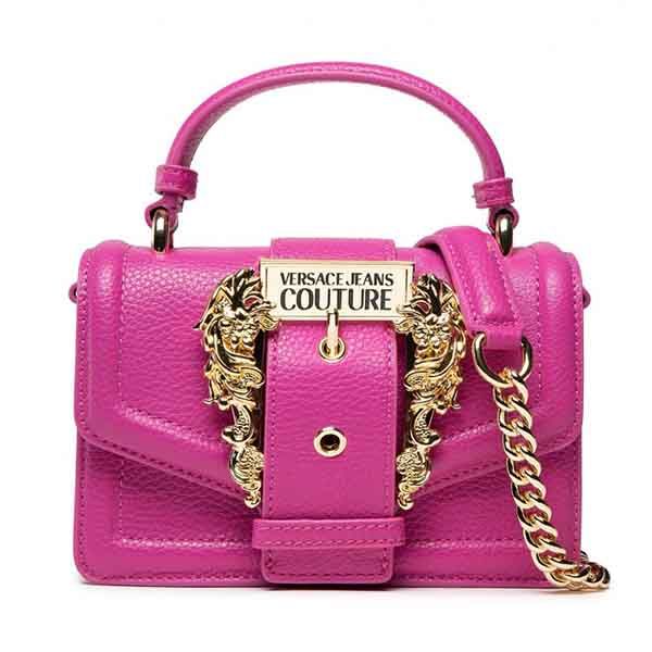 Túi Xách Tay Versace Handbag Jeans Couture 72VA4BF6-71578455 Màu Hồng - Túi xách - Vua Hàng Hiệu