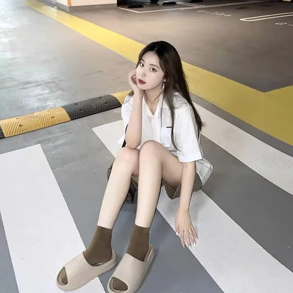 Dép Adidas Yeezy Slide Adults Pure GW1934 Màu Be Size 8UK - Dép - Vua Hàng Hiệu