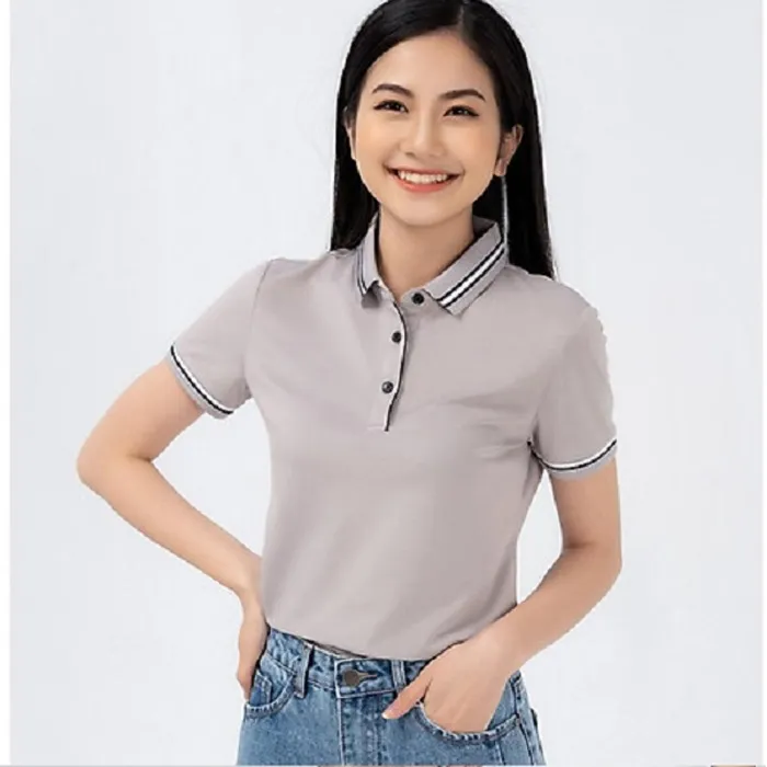 Top 11 mẫu áo polo nữ tay lỡ rất dễ phối đồ