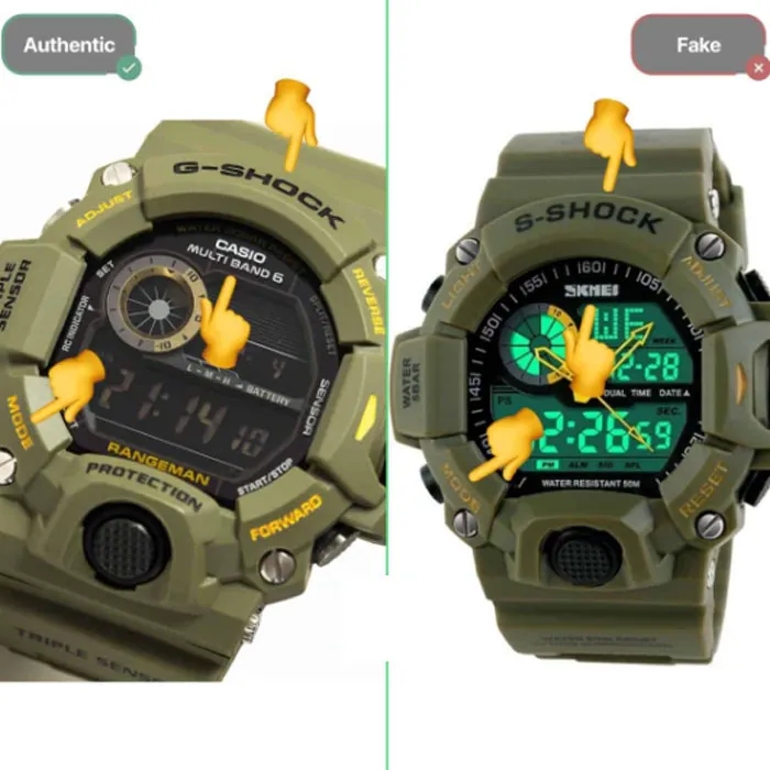 9 lý do nên mua đồng hồ Casio G-Shock và 11 bước kiểm tra thật giả