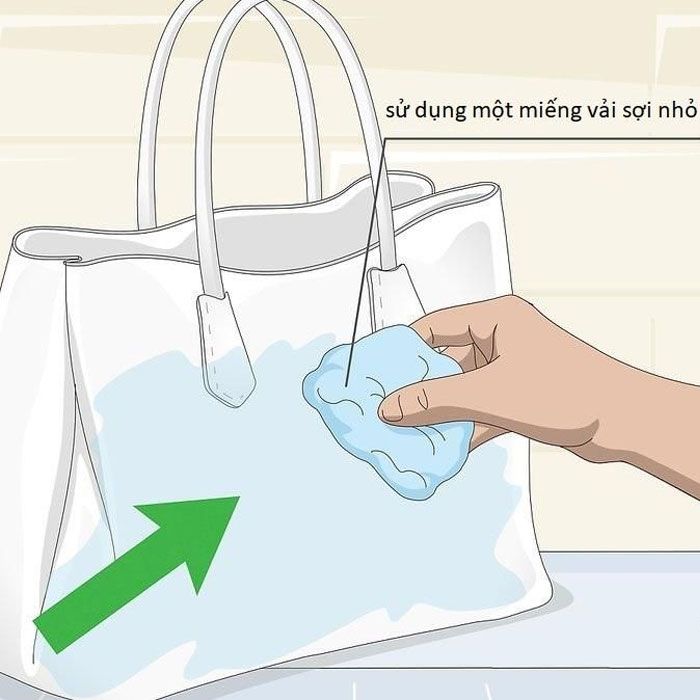 4 bước làm sạch túi vải cao cấp bị mốc, ố vàng, dính màu đơn giản