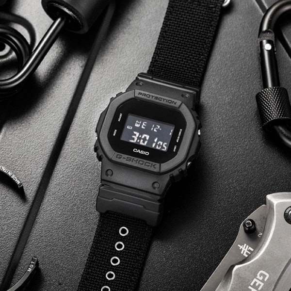 Đồng Hồ Nam Casio Digital DW-5600BBN-1 Màu Đen - Đồng hồ - Vua Hàng Hiệu