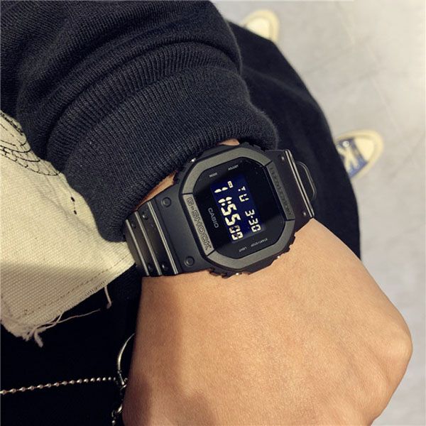 Đồng Hồ Nam Casio Digital DW-5600BBN-1 Màu Đen - Đồng hồ - Vua Hàng Hiệu