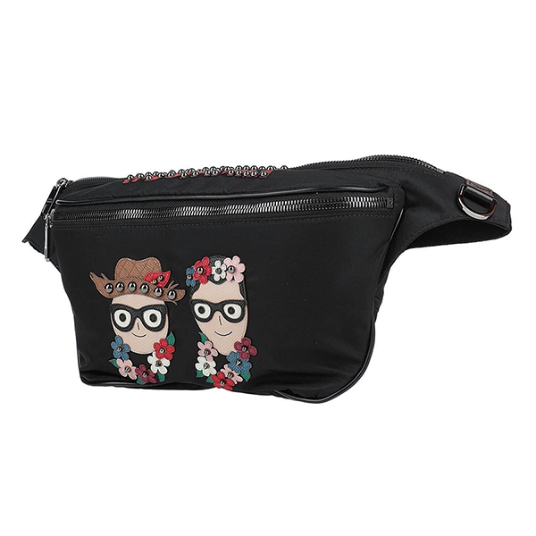 Túi Đeo Hông Nam Dolce & Gabbana D&G DG Family Belt Bag Màu Đen - Túi xách - Vua Hàng Hiệu
