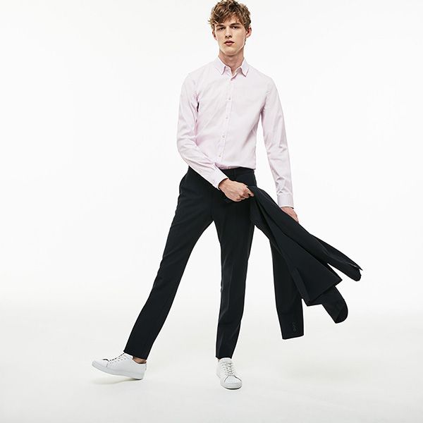 Áo Sơ Mi Lacoste Men's Shirt CH9628 00 HSK Màu Hồng Size M - Thời trang - Vua Hàng Hiệu