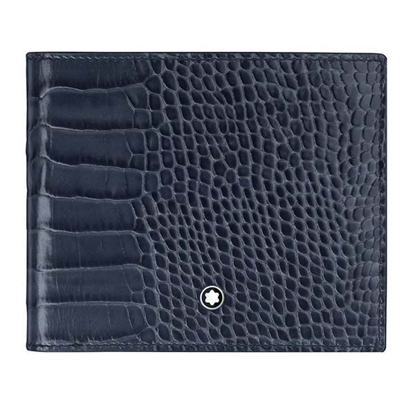 Ví Montblanc Sartorial Leather Wallet MB114450 Màu Xanh Navy - Túi xách - Vua Hàng Hiệu