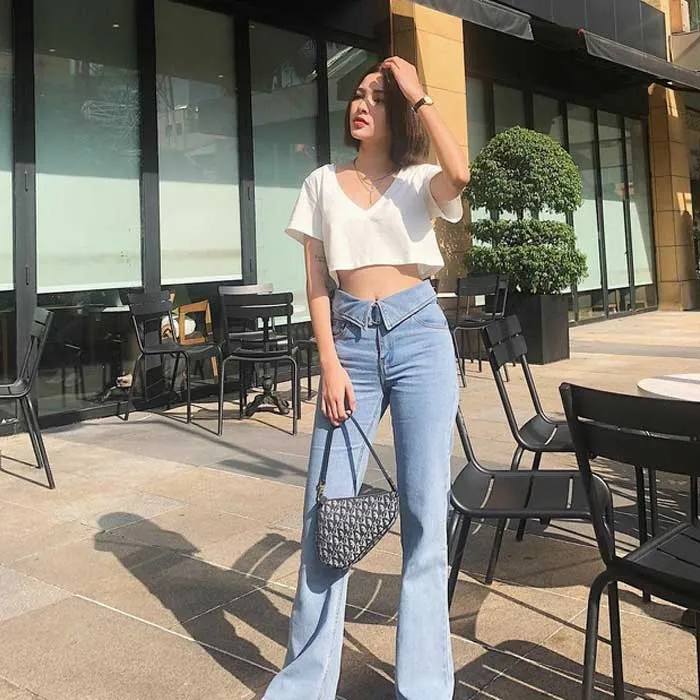 10 cách phối đồ cho nữ vai rộng, dáng người thô cực chuẩn