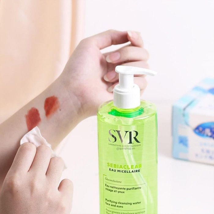 Review nước tẩy trang SVR Sebiaclear Eau Micellaire được ưa chuộng