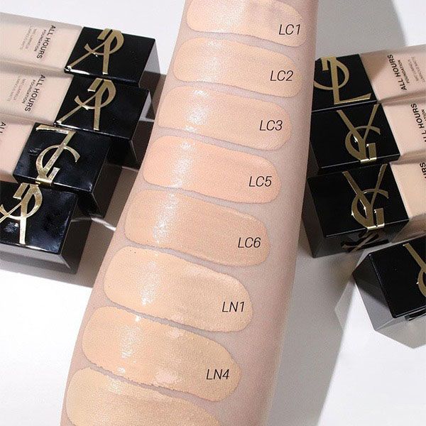 Kem Nền Yves Saint Laurent YSL All Hours Foundation Mat Lumineux Luminous Matte Tone LC2 - Trang điểm - Vua Hàng Hiệu