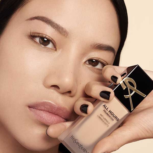 Kem Nền Yves Saint Laurent YSL All Hours Foundation Mat Lumineux Luminous Matte Tone LC2 - Trang điểm - Vua Hàng Hiệu