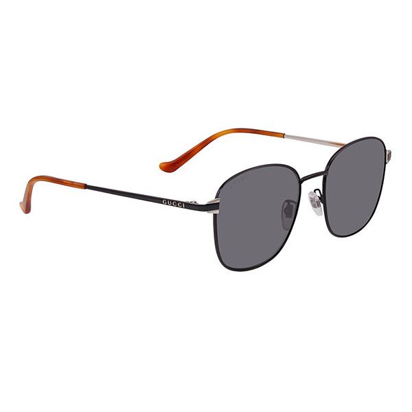 Kính Mát Gucci Aviator Men's Sunglasses GG0575SK 007 56 Màu Đen Xám - Kính mắt - Vua Hàng Hiệu