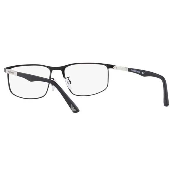Kính Mắt Cận Emporio Armani 0EA1131_300154.C Màu Đen Bạc - Kính mắt - Vua Hàng Hiệu