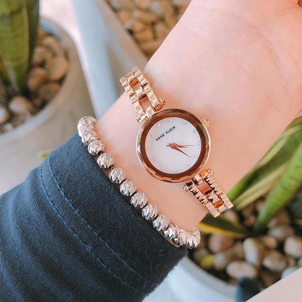 Đồng Hồ Nữ Anne Klein 22mm AK/3120MPRG/ AK/3120AW Màu Vàng Hồng - Đồng hồ - Vua Hàng Hiệu