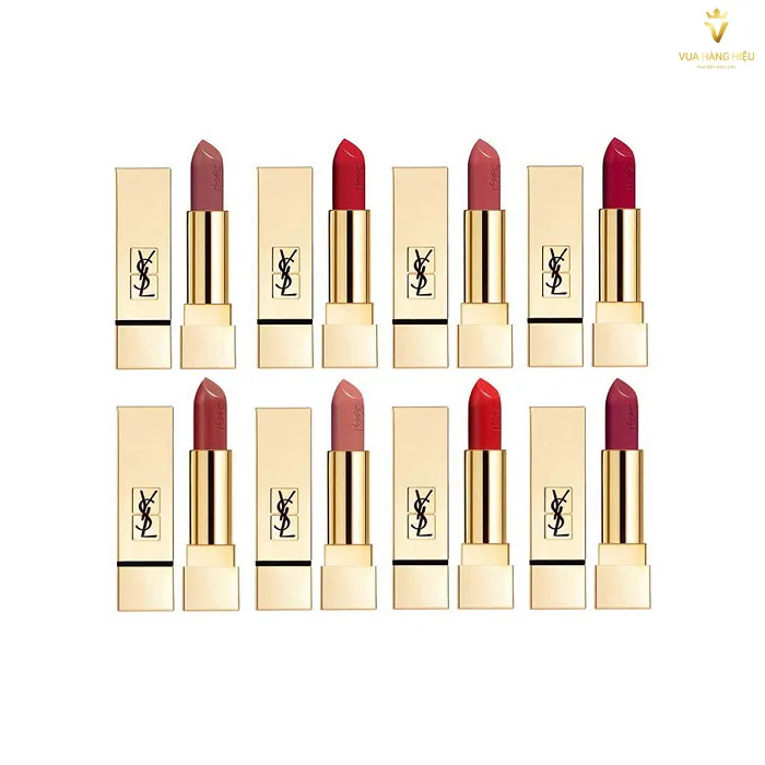Bảng màu son YSL chính hãng rất đầy đủ, New 2025  - 2