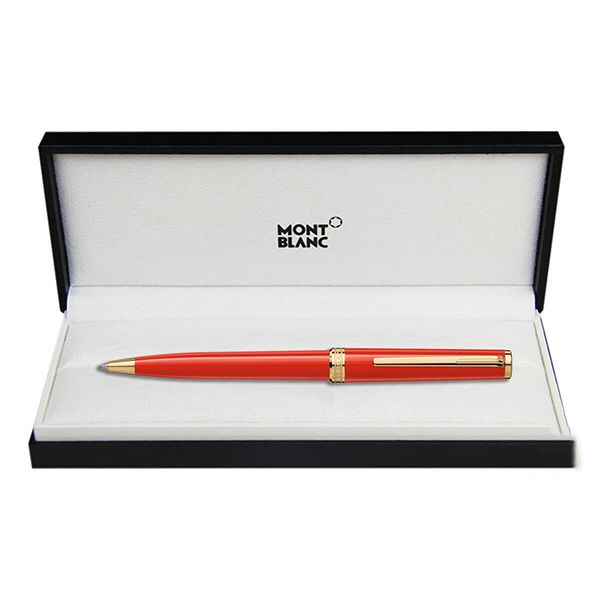Bút Bi Montblanc Pix Red GT Ballpoint Pen MB117655 Màu Đỏ - Bút viết - Vua Hàng Hiệu