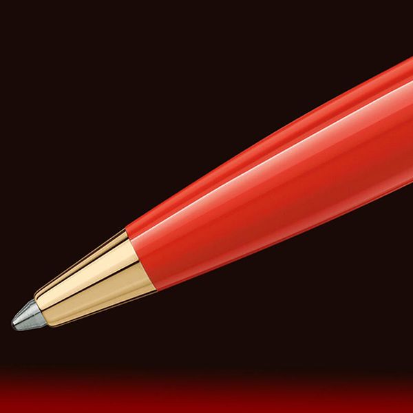Bút Bi Montblanc Pix Red GT Ballpoint Pen MB117655 Màu Đỏ - Bút viết - Vua Hàng Hiệu