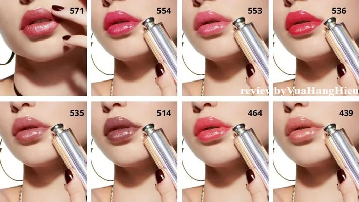 Full bảng màu son Dior chính hãng cập nhật trendy