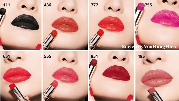 Full bảng màu son Dior chính hãng cập nhật trendy