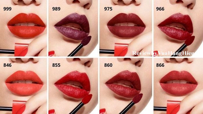 Full bảng màu son Dior chính hãng cập nhật trendy