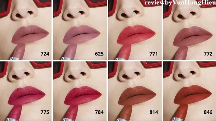 Full bảng màu son Dior chính hãng cập nhật trendy