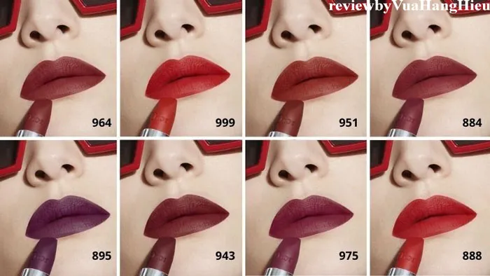 Full bảng màu son Dior chính hãng cập nhật trendy