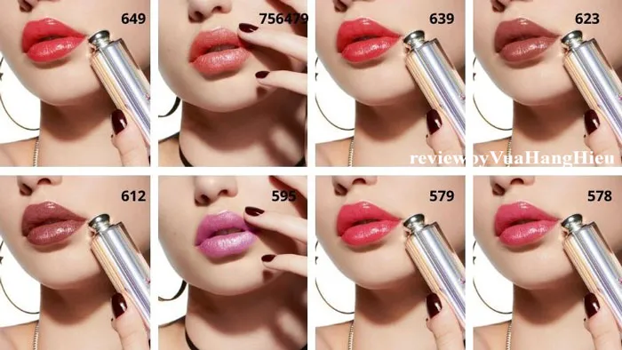 Full bảng màu son Dior chính hãng cập nhật trendy