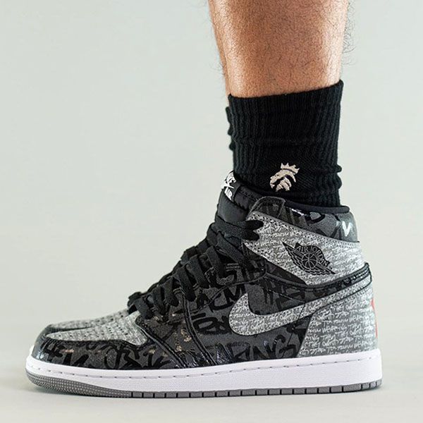 Giày Thể Thao Nike Air Jordan 1 Retro High OG Rebellionaire 555088-036 Phối Màu Size 42.5 - Giày - Vua Hàng Hiệu