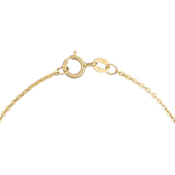 Dây Chuyền Huy Thanh Jewelry DCMAMD 05 - 14K - Đá Cubic Zirconia Màu Vàng Gold - Trang sức - Vua Hàng Hiệu
