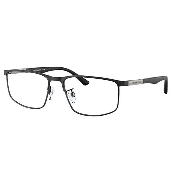 Kính Mắt Cận Emporio Armani 0EA1131_300154.C Màu Đen Bạc - Kính mắt - Vua Hàng Hiệu