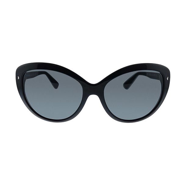 Kính Mát Prada New SPR16S 1AB1A1 Black Plastic Cat-Eye Sunglasses Grey Lens Màu Đen Xám - Kính mắt - Vua Hàng Hiệu