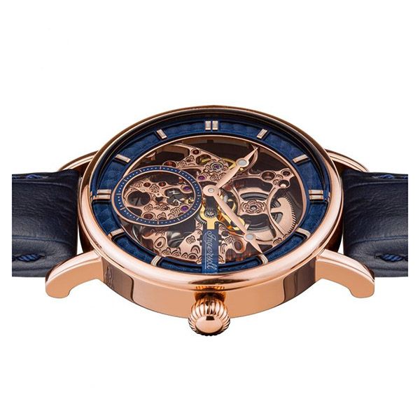 Đồng Hồ Nam Gents Ingersoll The Herald Watch I00407 Màu Xanh Phối Vàng Hồng - Đồng hồ - Vua Hàng Hiệu