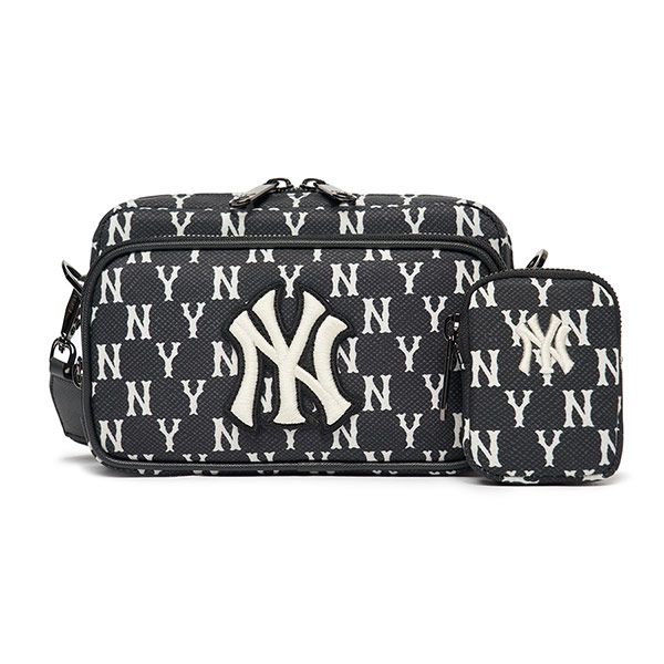 Túi Đeo Chéo MLB Mini Monogram New York Yankees 3ACRS012N-50BKS Màu Đen - Túi xách - Vua Hàng Hiệu