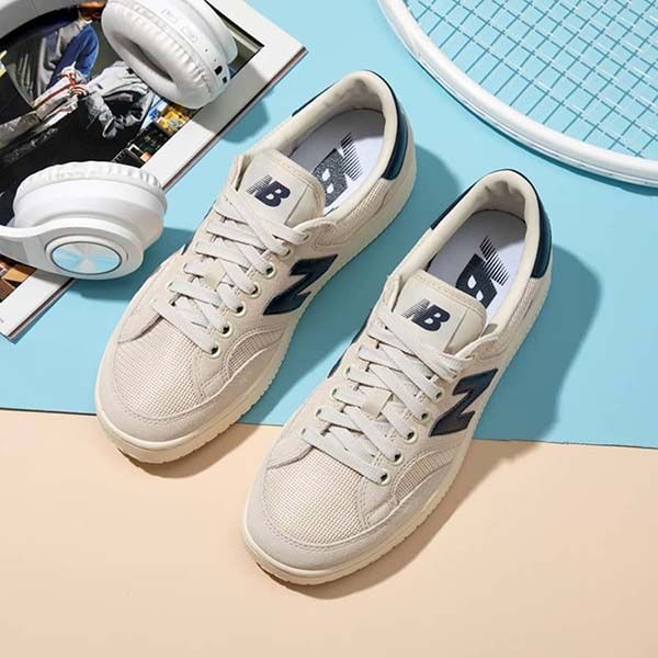 Giày Thể Thao New Balance Pro Court 'Beige Navy' PROCTCCF Màu Be Size 38 - Giày - Vua Hàng Hiệu