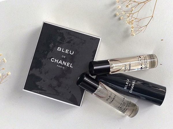 Set Nước Hoa Nam Chanel Bleu EDT Set 3 x - Nước hoa - Vua Hàng Hiệu