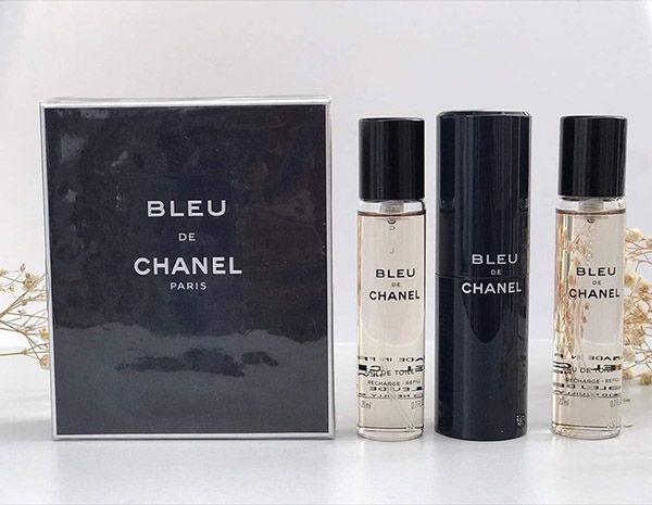 Set Nước Hoa Nam Chanel Bleu EDT Set 3 x - Nước hoa - Vua Hàng Hiệu