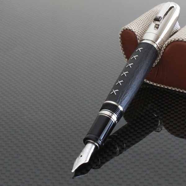 Bút Máy Montblanc Boheme Sharkskin Fountain Pen 38252 Màu Đen - Bút viết - Vua Hàng Hiệu