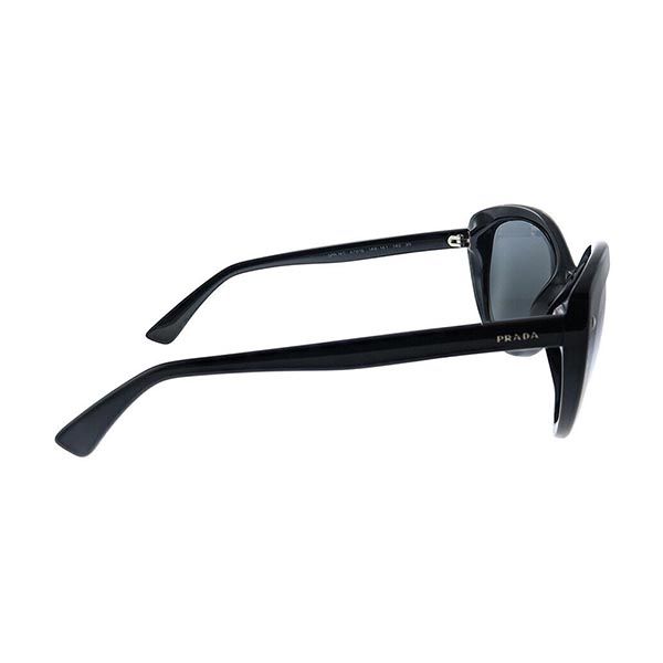 Kính Mát Prada New SPR16S 1AB1A1 Black Plastic Cat-Eye Sunglasses Grey Lens Màu Đen Xám - Kính mắt - Vua Hàng Hiệu