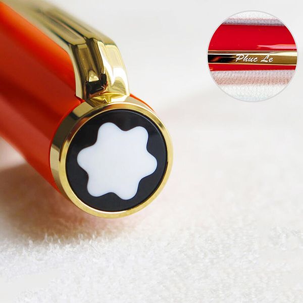 Bút Bi Montblanc Pix Red GT Ballpoint Pen MB117655 Màu Đỏ - Bút viết - Vua Hàng Hiệu