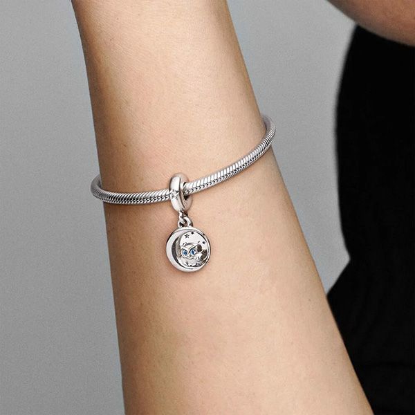 Hạt Vòng Charm Pandora Always By Your Side Owl Dangle 798398NBCB Màu Bạc - Trang sức - Vua Hàng Hiệu
