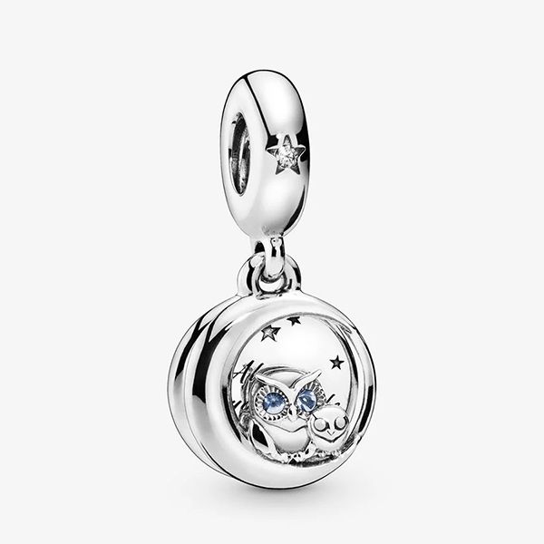 Hạt Vòng Charm Pandora Always By Your Side Owl Dangle 798398NBCB Màu Bạc - Trang sức - Vua Hàng Hiệu
