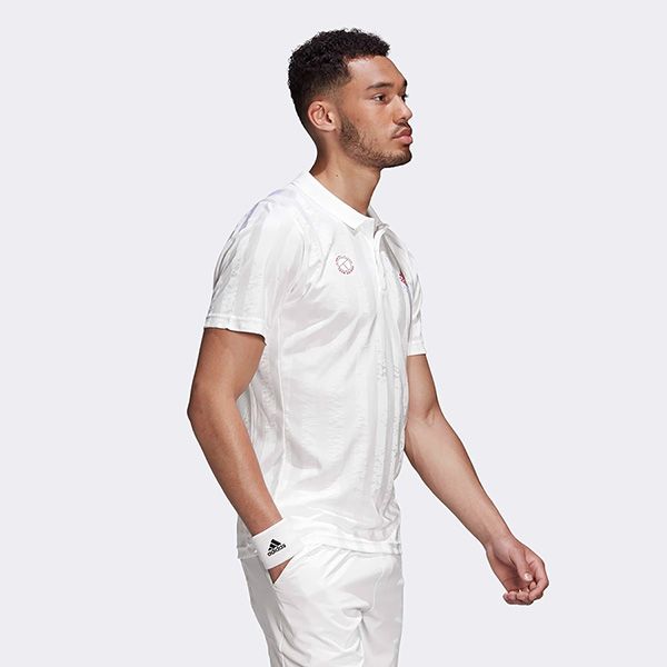 Áo Polo Adidasennis Freelift Engineered FR4318 Màu Trắng - Thời trang - Vua Hàng Hiệu