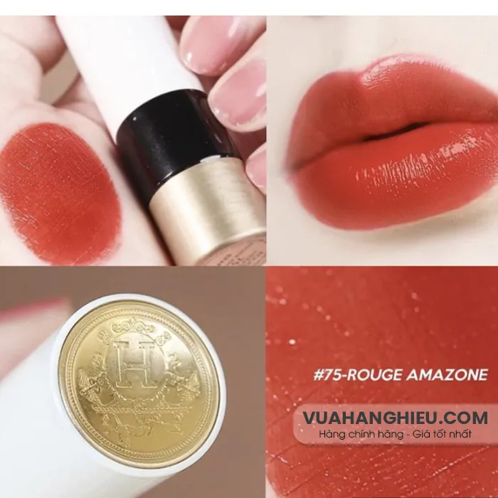 5 cách phân biệt son Hermes thật giả đơn giản, chính xác - 5