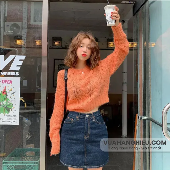 7 cách phối đồ với áo len croptop cực xinh, hack chiều cao cực đỉnh