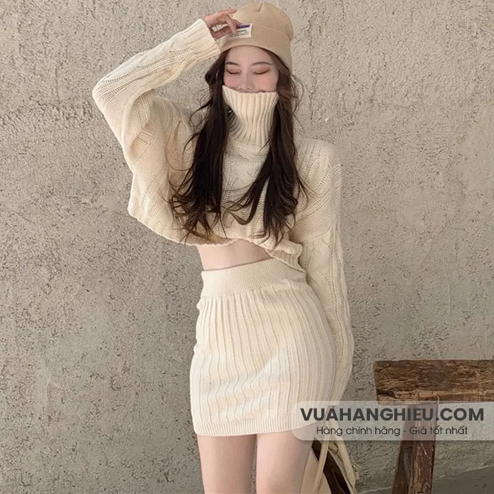7 cách phối đồ với áo len croptop cực xinh, hack chiều cao cực đỉnh