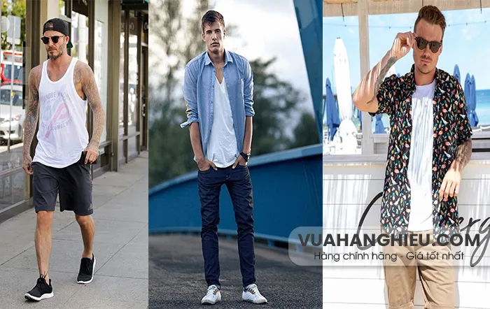 6 mẫu áo ba lỗ nam đẹp và mẹo phối đồ trẻ trung, năng động với áo ba lỗ