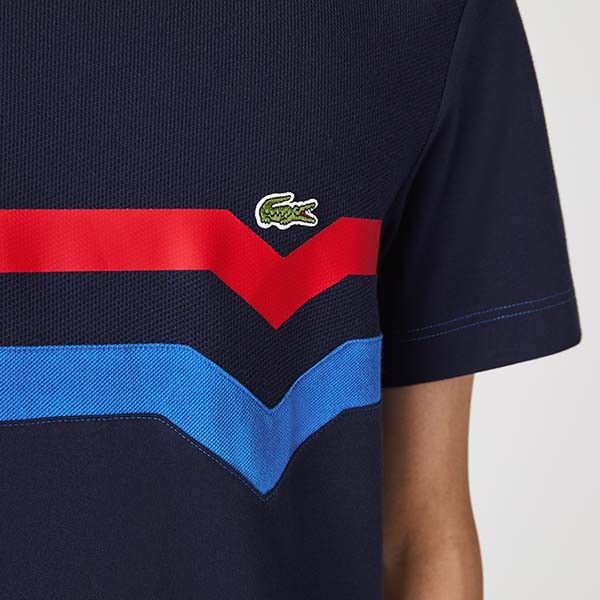 Áo Phông Lacoste Men's T-Shirt TH7974 VSJ Màu Xanh Navy Size L - Thời trang - Vua Hàng Hiệu