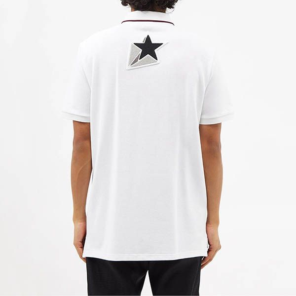 Áo Polo Burberry Logo Patch Màu Trắng Size S - Thời trang - Vua Hàng Hiệu
